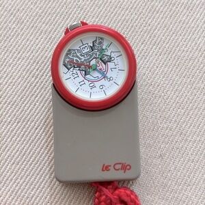 Swiss Quartz Le Clip Watch - vintage